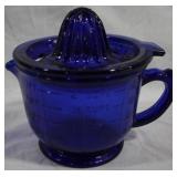 Blue Glass Juicer 5x4