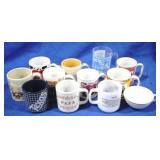 Lot of Assorted Mugs & More