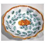 Art Pottery Bowl - AS IS - chipped - 10.25" round