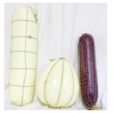 3 Plastic Hanging Deli Decor