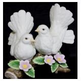 Courtship Doves figurine, 4.5"