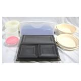 Lot of Assorted Plasticware