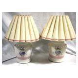 Pair of Matching Ceramic Lamps