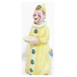 Clown porcelain 10.5" figure