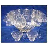 Punch Bowl 2/ 12 Cups - 10.5" round