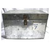 Metal Storage Box 18.5" x 12.85" x 12.5"