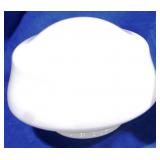 11" Vintage milk glass globe