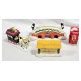 Dickensville Collection 4pcs