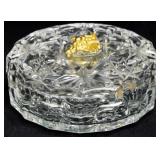 Crystal Glass Box with lid 2x5"