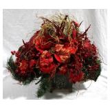 Faux Flowers w/Metal Planter 20" x 20"