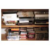 Lot of Assorted VHS Tapes & More