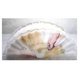 Murano Art Glass Fan Vase - 10.5 x 5