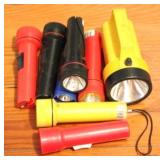 Lot of Assorted Flashlights