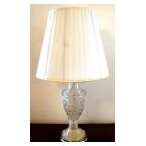Crystal Lamp - 30" tall