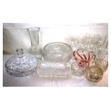 Lot of Assorted Glass Items