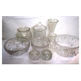 Lot of Assorted Glass Items
