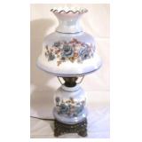 Vintage Painted Lamp - 22" tall