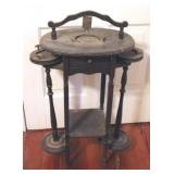 Antique Smoking Stand - 20 x 30 x 10