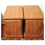 2 End Table Cabinets - 24 x 16 x 21