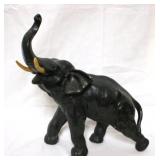 Metal Elephant Statue - 13.5 x 11