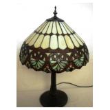 Stained Glass Lamp - 24.5 tall