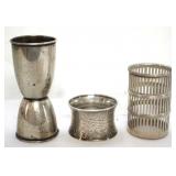 3pcs of Sterling Silver Items