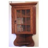 Corner Cupboard Hanging Cabinet - 16 x 30 x 8