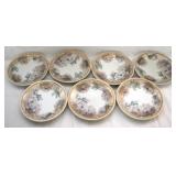 7 Silesia Plates - 6.25" round