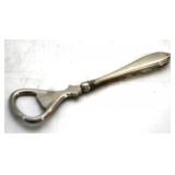 Sterling Handle Bottle Opener - 5.25" long