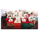 Lot of 23 Wallace Silver Plated Bell Ornaments