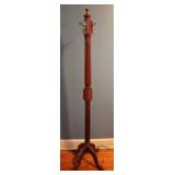 Mahogany Coat/ Hat Tree - 70" tall