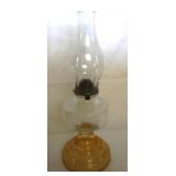 Vintage Oil Lamp - 18" tall
