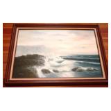 Oil on Canvas, signed - 29 x 41