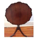 Mahogany Duncan Phyfe Tilt Top Table