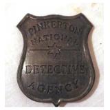Pinkerton National Detective Agency Badge