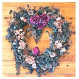 Heart Eucalyptus Wreath - 16 x 18