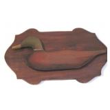 Carved Wood Wall Hanging - 16 x 12