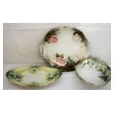 3pc R.S. Prussia Dishes