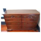 Kling 8-Drawer Mahogany Dresser