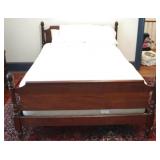 Full-Size Bed w/ bedding - 42 x 56 x 82
