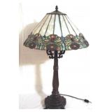 Stained Glass Lamp - 30" tall
