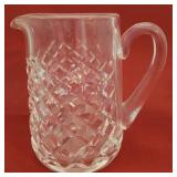 Waterford pitcher, 5.5"