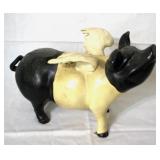 Cast Iron Flying Pig - 12 x 8