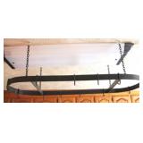 Metal hanging Pot Holder - 48 x 20