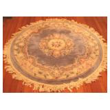 Round Sculptured Rug - 70" round