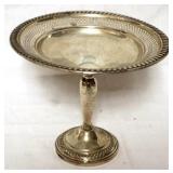 Weighted Sterling Compote - 5.75" tall