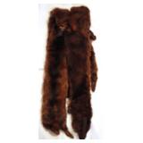 Antique Mink Stole - 36" long