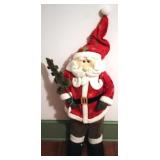 Plush Standing Santa - 45" tall