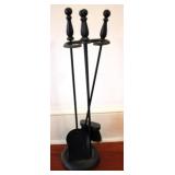 Fireplace Set, 3pcs - 28" tall