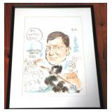 Framed Caricature